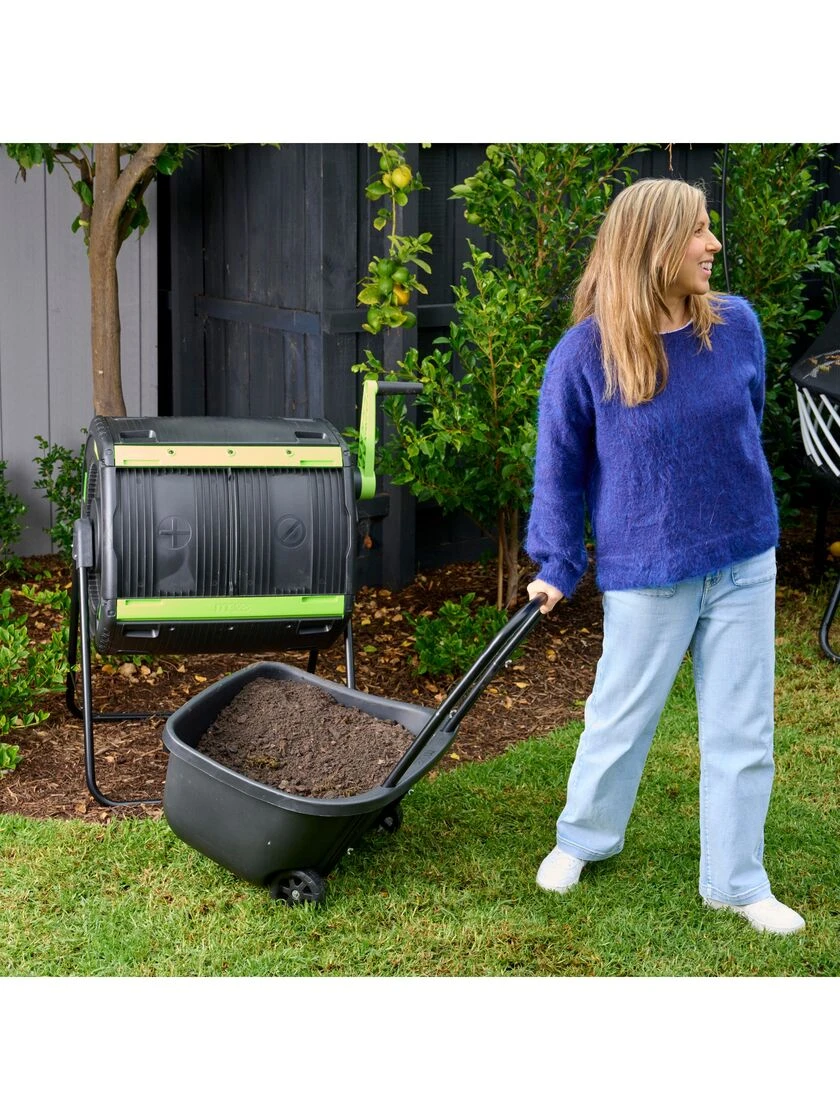 Maze 48 Gallon Compost Tumbler With Cart - Image 4
