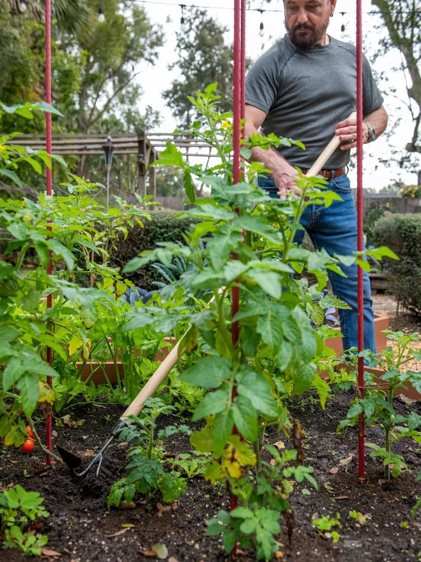 Gardener's Lifetime Long-Handled Double Tool - Image 2
