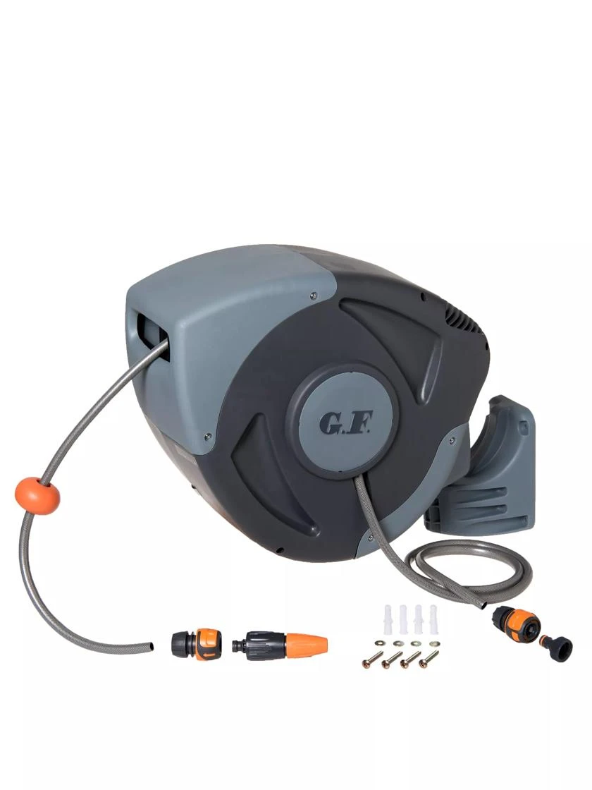 G.F. Italia Wall Mounted 100' Hose And Automatic Reel - Image 2