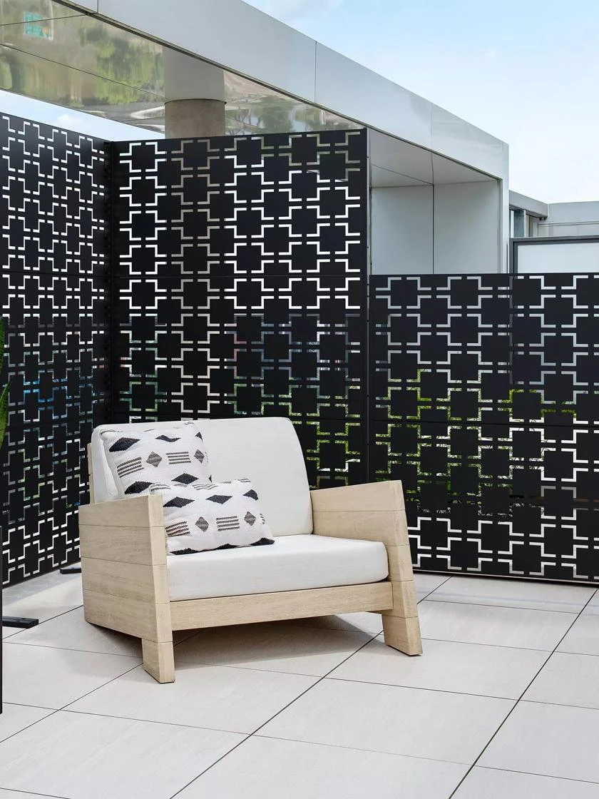 Veradek 2-Panel Privacy Screen Set, Quadra - Image 5