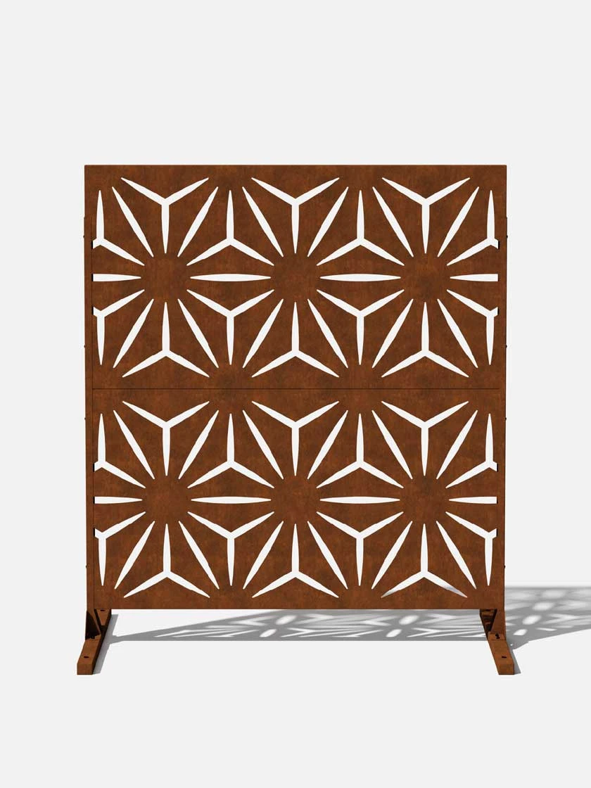 Veradek 2-Panel Privacy Screen Set, Star - Image 10