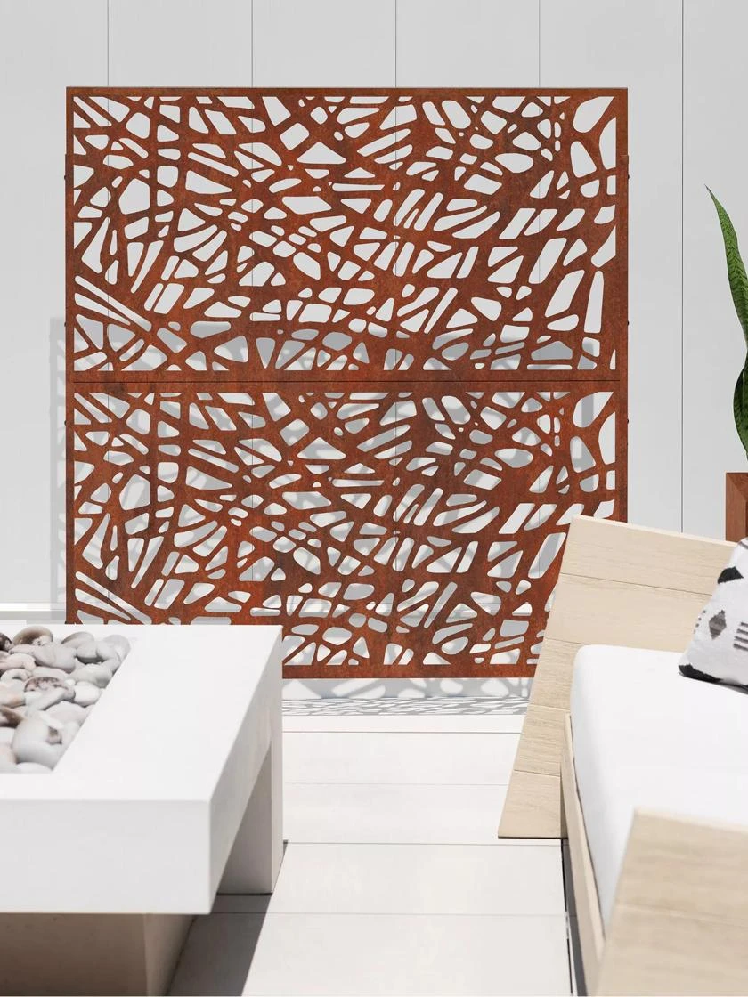 Veradek 2-Panel Privacy Screen Set, Web