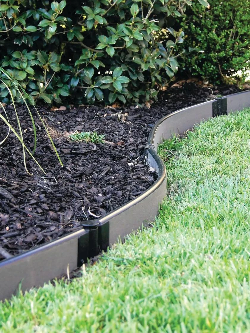 Curved Composite Landscape Edging Kit With 1" Boards - Image 4