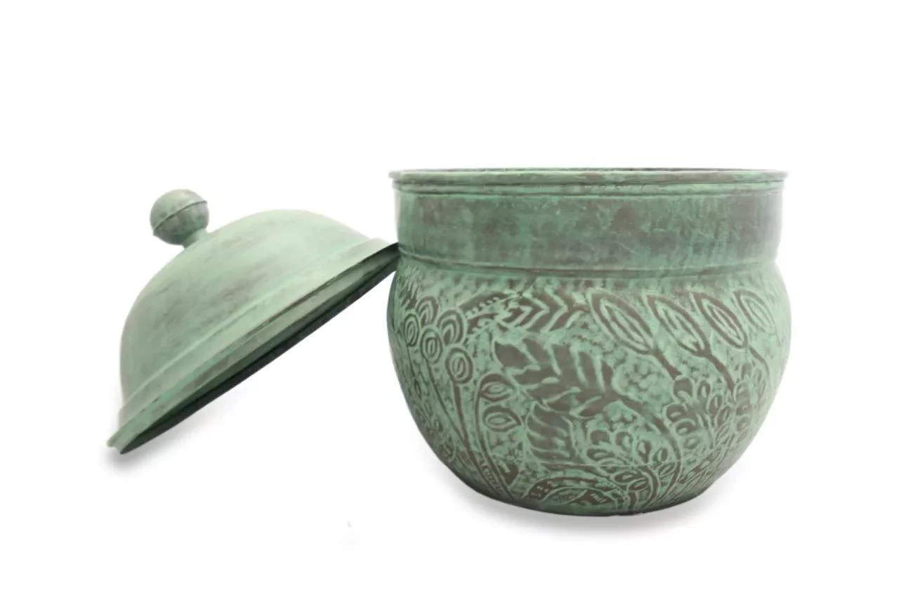 Key West Hose Pot With Lid - Image 2