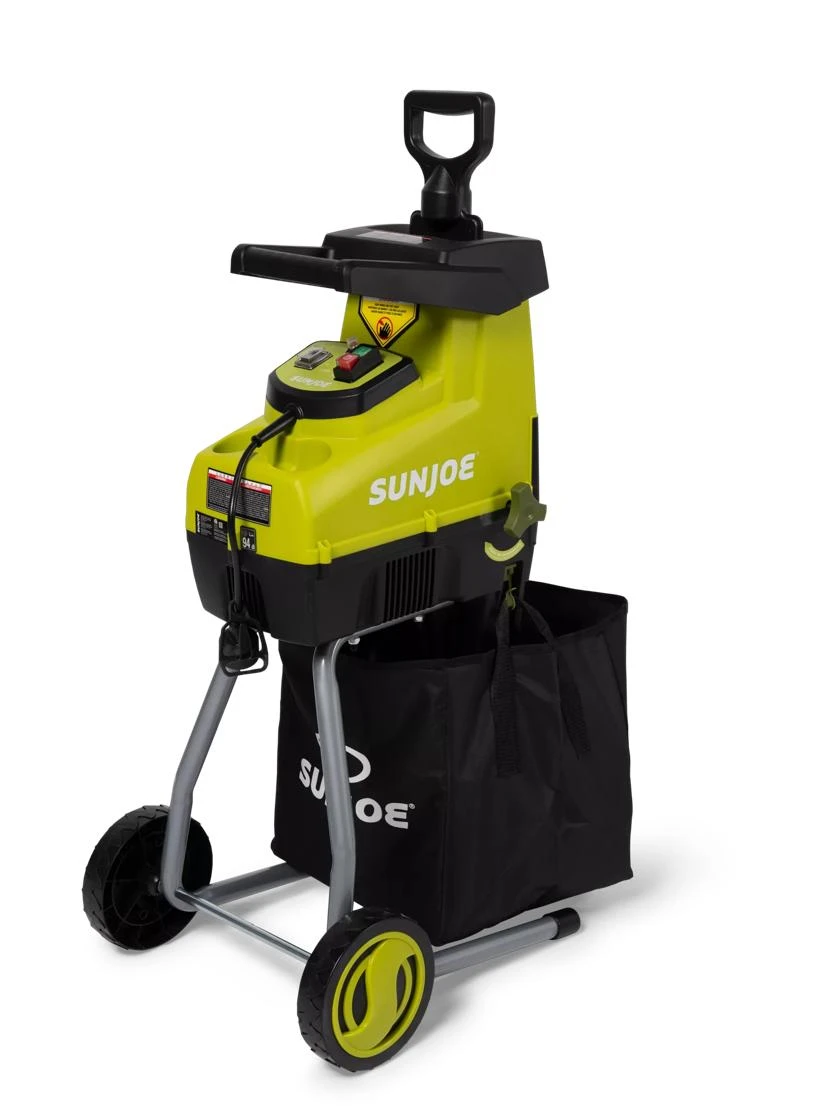 Sun Joe CJ603E 1.7 Inch Cutting Diameter Electric Silent Wood Chipper/Shredder | 15-Amp - Image 3