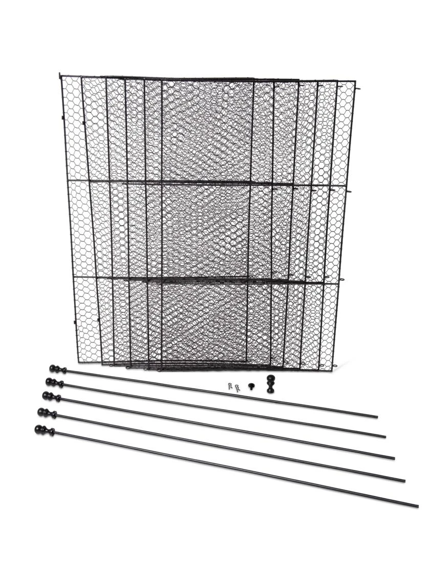 Tall Chicken Wire Critter Fence With Gate - Image 14