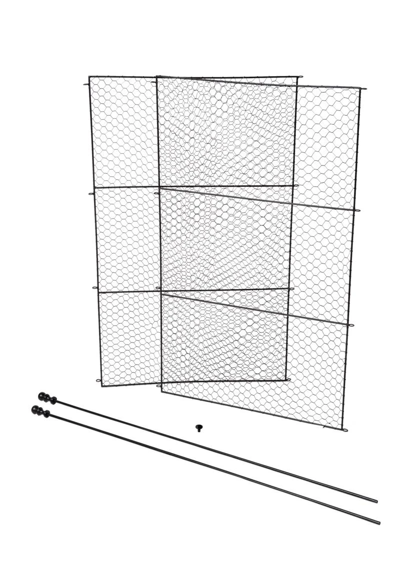 Tall Chicken Wire Critter Fence Extension Panel, Set Of 2 - Image 13