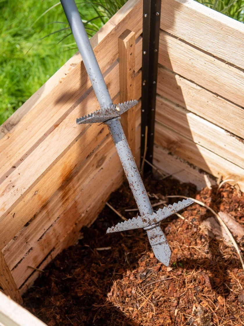 Double-Up Compost Aerator