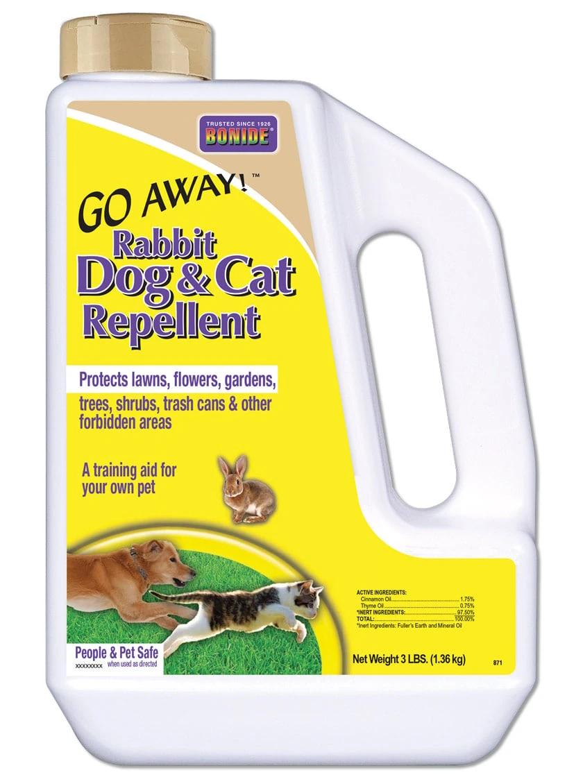 Bonide® Go Away™ Rabbit, Dog & Cat Repellent Granules