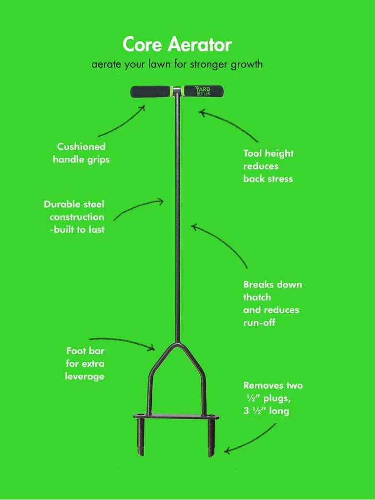 Yard Butler® Lawn Coring Aerator - Image 4