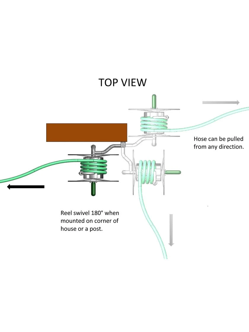 Yard Butler® Mighty Hose Reel - Image 2
