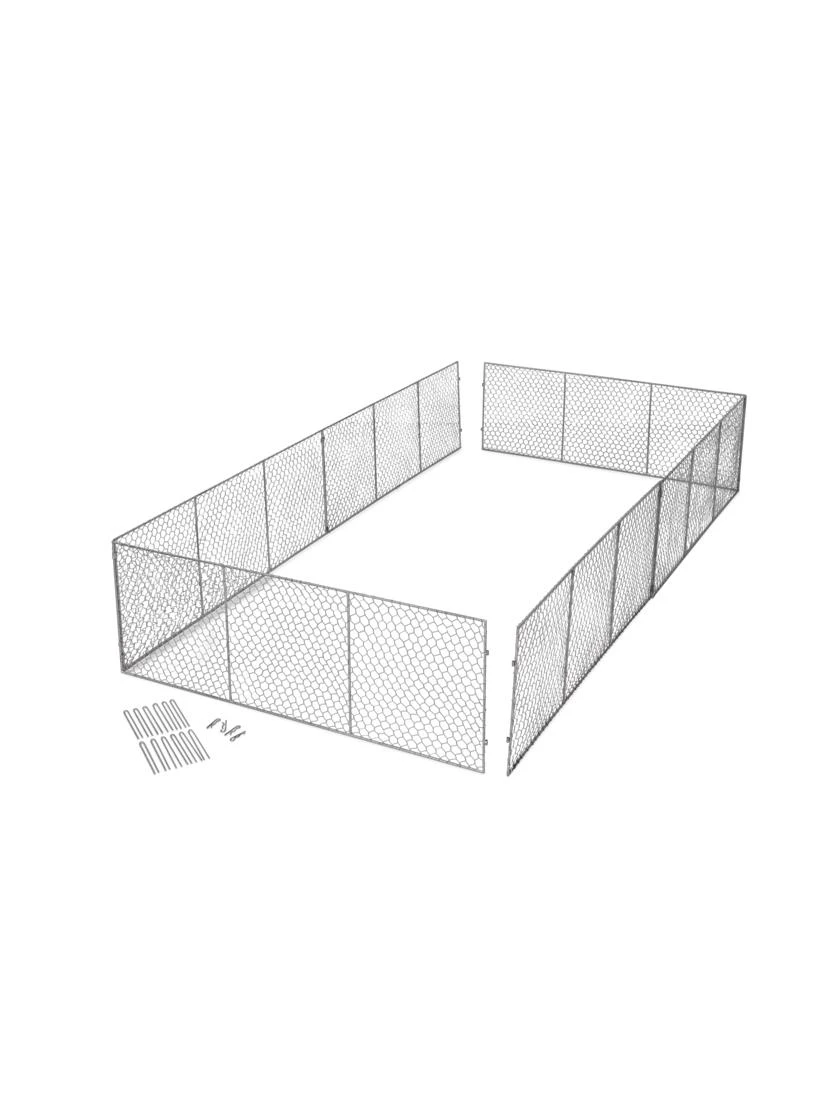 Chicken Wire Critter Fence, 16" High - Image 12
