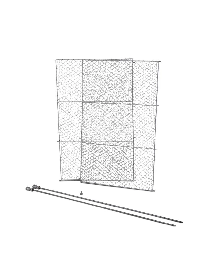 Tall Chicken Wire Critter Fence Extension Panel, Set Of 2 - Image 14